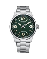 Automatic Green Dial Stainless Men's Watch NJ0160-87X