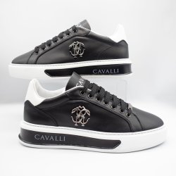 Roberto Cavalli 18706 Mens Shoe Black - Black 11