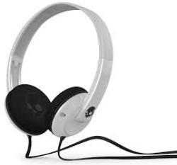 Skull Candy Uprock Headphones in White Black