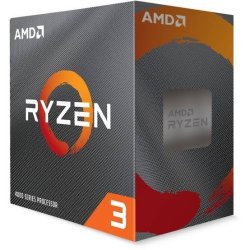 AMD CPU Desktop Ryzen 3 4C 8T 4100 3.8 4.0GHZ Boost 6MB 65W AM4 Boxed - No Graphics - 100-100000510BOX