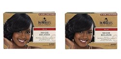 Pack Of 2 Dr. Miracle's No-lye Relaxer Super Relax 1 App