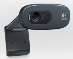 Logitech C270 720P HD Webcam Black