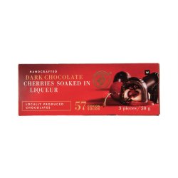 Dark Chocolate Cherries Soaked In Liqueur 50 G