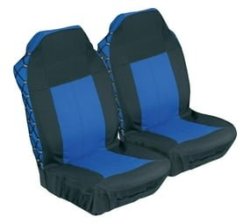 Front Seat Cover Blue-black