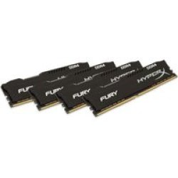 Hyperx Kingston Technology - - Black 64GB 16GB X 4 Kit DDR4 2933MHZ CL17 1.2V 288PIN Memory Module
