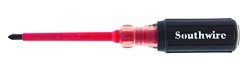 Southwire Tools & Equipment SDI2P4 2 Phillips Tip Screwdriver With 4-INCH Insulated Shank