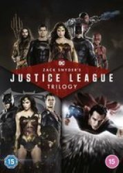 Zack Snyder& 39 S Justice League Trilogy - Man Of Steel Batman V Superman Justice League DVD