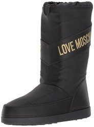 Love Moschino Women's JA24222G04JK0000 Fashion Boot Black 35-36 M Eu 5-6 Us