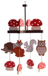 Woodland Animals Ceiling Mobile