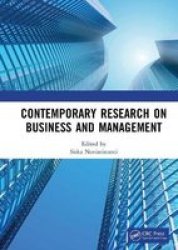 Contemporary Research On Business And Management - Proceedings Of The International Seminar Of Contemporary Research On Business And Management Iscrbm 2019 27-29 November 2019 Jakarta Indonesia Hardcover