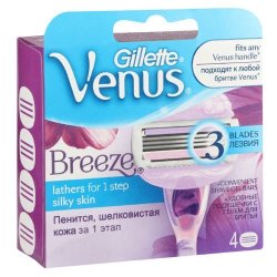 Gillette Venus Breeze Replacement Cartridges 4 Cartridges