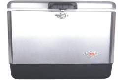 Makita Coleman 54QT Stainless Steel Coolerbox - 50L Silver