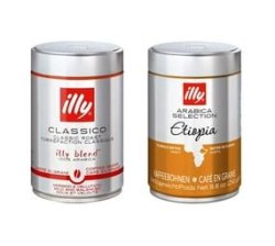 Coffee Beans Regular Medium Roast & Ethiopia Combo- 250GR Tins