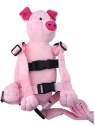- Plush Backpack Harness - Piggy