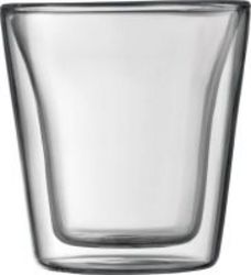 Bodum Two Piece Canteen Double Wall Glass Set