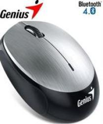 Genius NX-9000BT Bluetooth 4.0 3-button Wireless Optical Mouse 1200 Dpi In Silver