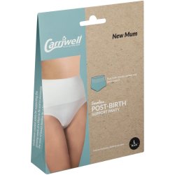 Carriwell Large Post Birth Support Panties in Black