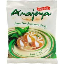 Amajoya Candy Sugar-free 75g Buttermint