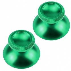 Xbox One S Series Aluminum Alloy Replacement Thumbsticks Green