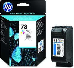 HP 78 Tri-colour Inkjet Print Cartridge. Deskjet 900 Series 1220C Photosmart 1000 C6578D