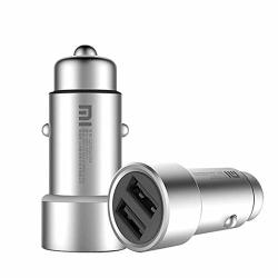 Etbotu Car Charger Metal Casing Dual USB Ports Charging Universal Car Charger For Xiaomi Redmi Note 5 Samsung Iphone