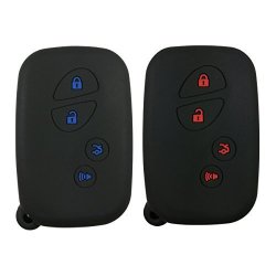 2X Coolbestda Full Covered Key Fob Remote Cover Case Protector For Lexus RX350 IS250 GS300 GX460 GS460 IS350 Is-c Is-f LS600H ES350 GS300