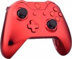 CCMODZ Chrome Shell Kit For Xbox One Controller Red