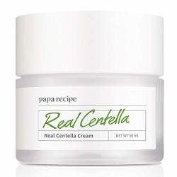 Papa Recipe Real Centella Cream Korean Skin Care Acne And Sensitive Care Moisturizing Cream 1.69 Ounce