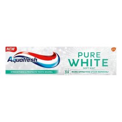 Aquafresh Pure White Toothpaste 75ML - Soft Mint