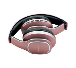 Volkano Headphones Bluetooth Wireless - Phonic Series - Rose Gold