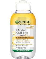 Garnier Micellar Oil Infused Cleansing Water Waterproof Makeup Remover Suitable For Dry Skin 100ML