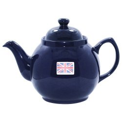 Betty Brown 2 Cup Teapot Cobalt Blue