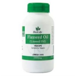 Biolife Flaxseed Oil 1000MG 90S