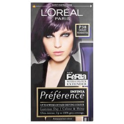 L'Oreal Ifinia Preference Permanent Hair Colour Deep Purple P38