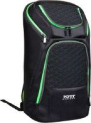 Port Designs Gaming Backpack For Up To 17.3 Notebooks Black & Green