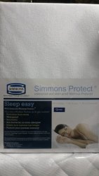 Mattress Protector King Simmons Protect Waterproof And Stainproof