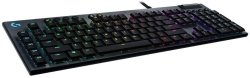 Logitech G815 Lightsync Rgb Mechanical Gaming Keyboard - Gl Clicky - Carbon - Us Int'l - USB - N a - Intnl - Clicky Switch