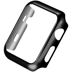 Apple Watch Series 2 Case Mangix Super Thin Pc Plated Plating Protective Bumper Case For For Watch Series 2 2016 Released Black 42mm