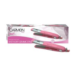 Carmen Pink Wet 'n Dry Straightener