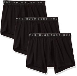 Boss Hugo Boss Men's 3-PACK Cotton Trunk New Black Medium