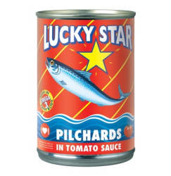 Pilchards In Tomato Sauce 1 X 400G
