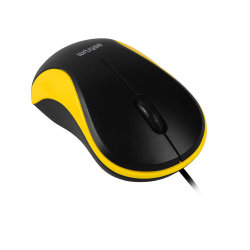 Astrum USB Optical Mouse In Yellow