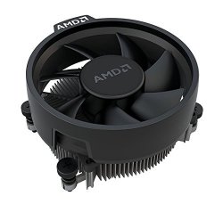 AMD Wraith Stealth Socket AM4 4-PIN Connector Cpu Cooler With Aluminum Heatsink & 3.93-INCH Fan Slim
