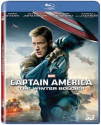 Captain America 2: The Winter Soldier 2D 3D Blu Ray