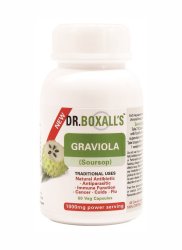 Dr Boxall's 1000mg Graviola Soursop 60 Capsules