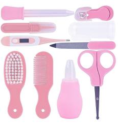 MicroWorld 10 In 1 Baby Care Kit Pink