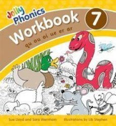 Jolly Phonics Workbook 7 - In Precursive Letters British English Edition Paperback