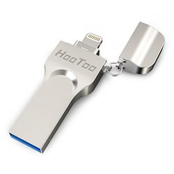 Iphone Ipad Flash Drive 64GB USB 3.0 Memory Stick With Extended Lightning Connector For Ipod Ios Windows Mac Hootoo External Storage Expansion