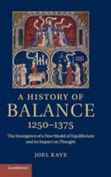 A History Of Balance 1250-1375