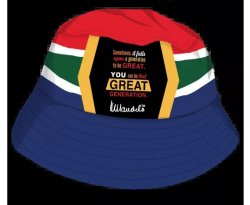 Mandela Bucket Hat - Sa Flag